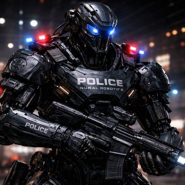 Nural Robotics Police Security Robot Domain NuralRobotics.com